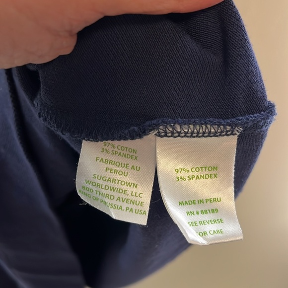 💚Lilly Pulitzer Women’s Polo Knit V-Neck Knee Length Dress, Size Medium - Picture 6 of 9